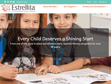 Tablet Screenshot of estrellita.com